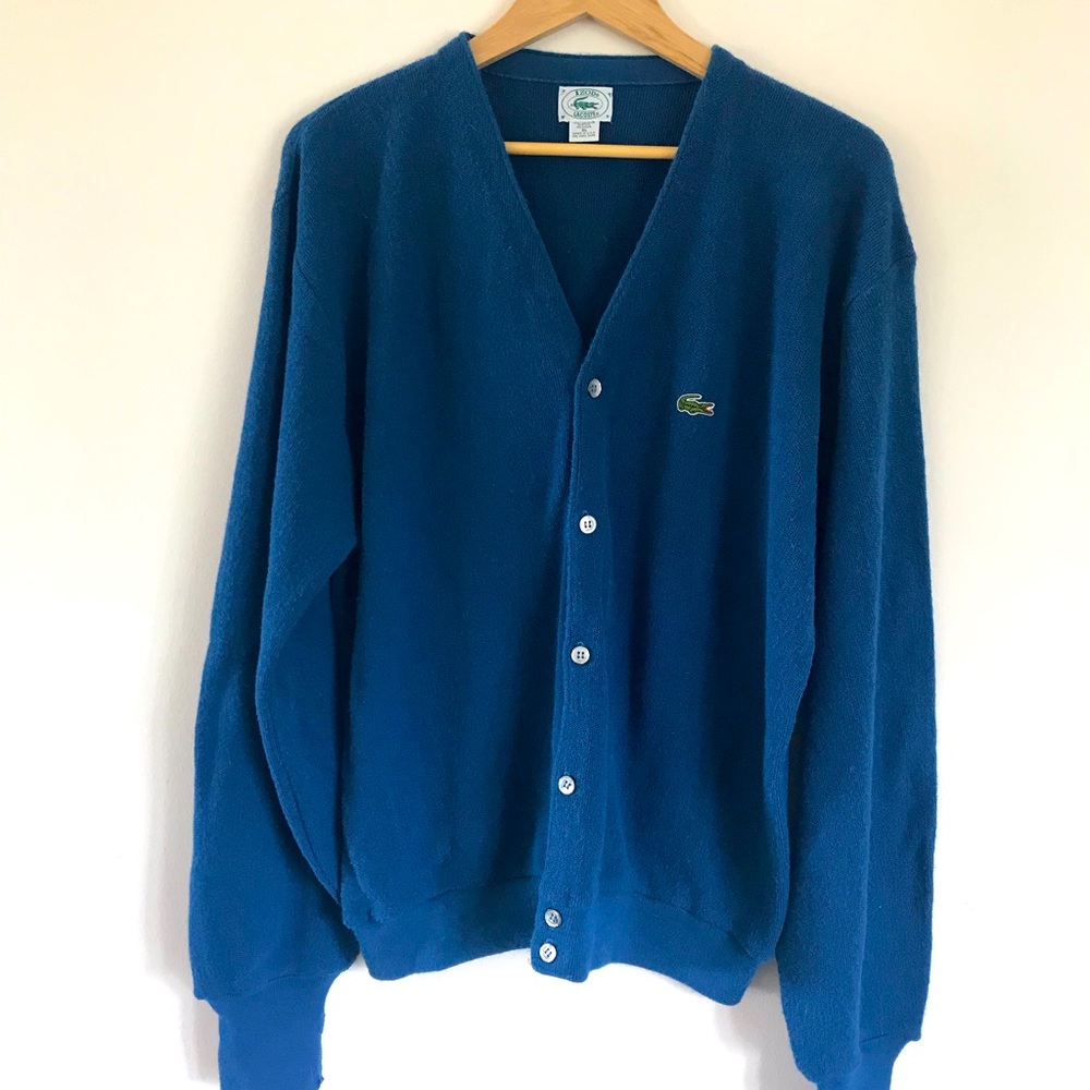 Vintage Men’s Izod Cardigan Sweater